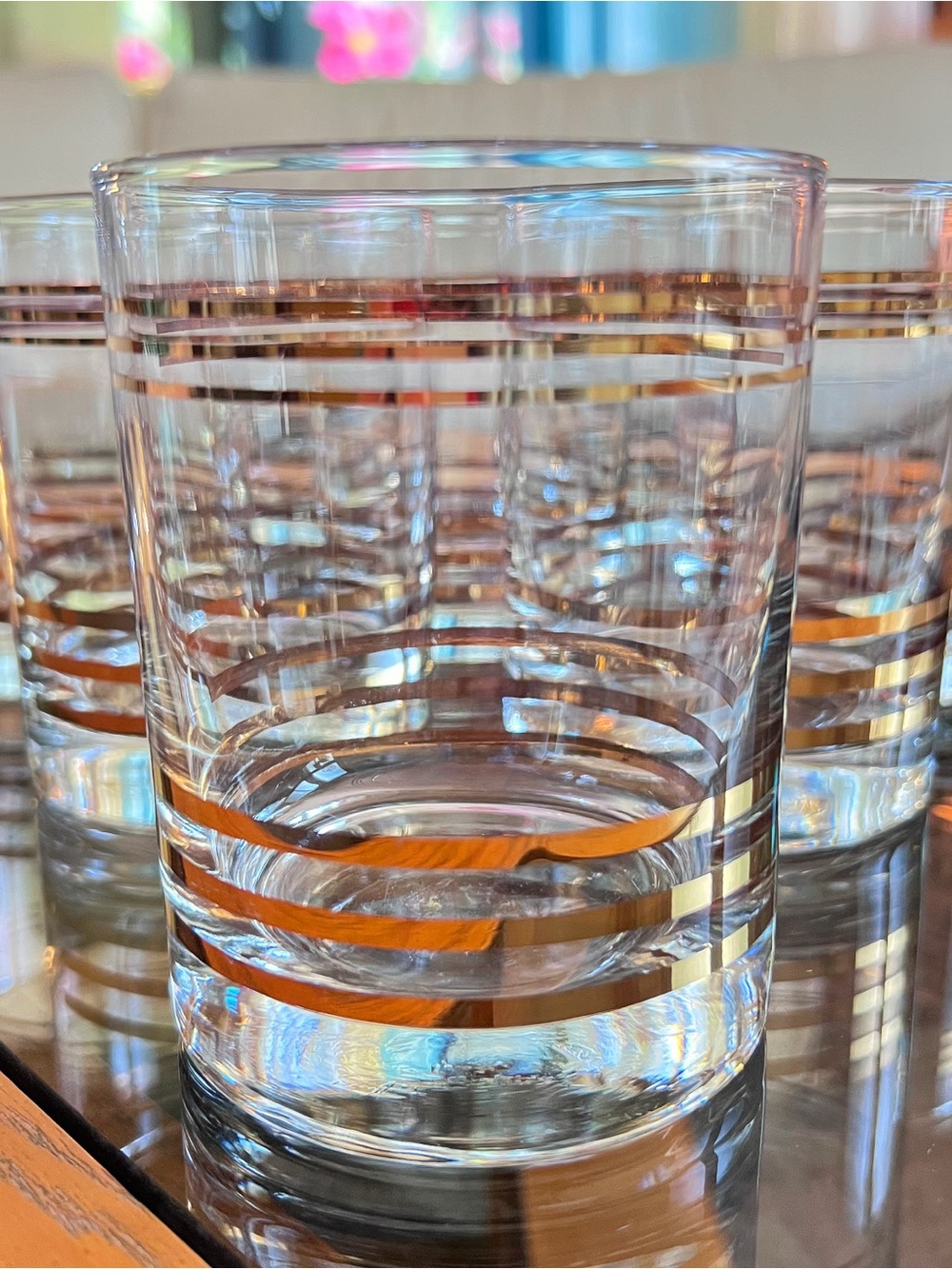 Vintage MCM Lowball Whiskey Glasses